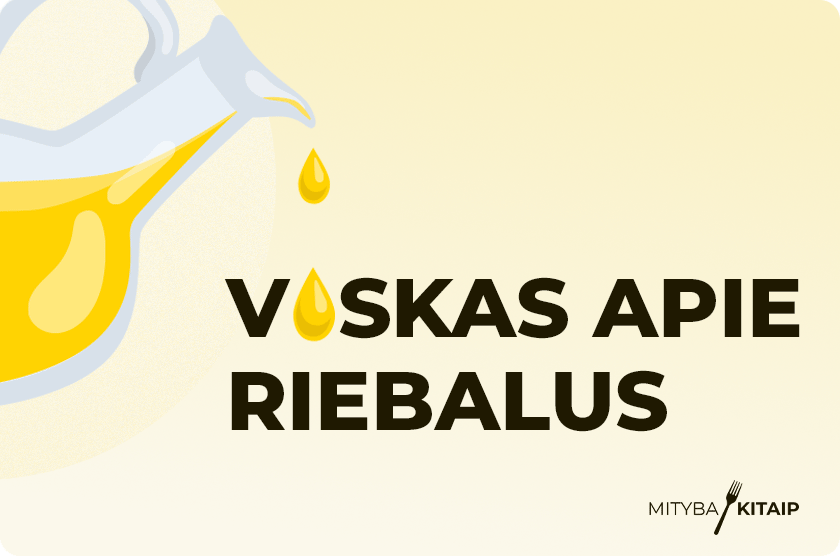 riebalai-virselis Straipsnio apie riebalus viršelis.